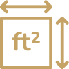 Sq. Ft. Developed Icon